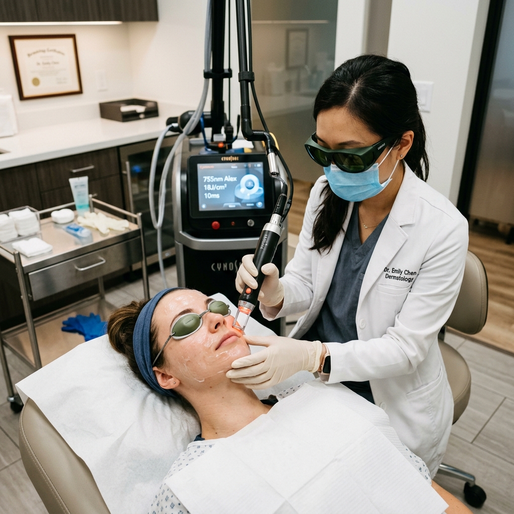 Laser procedure